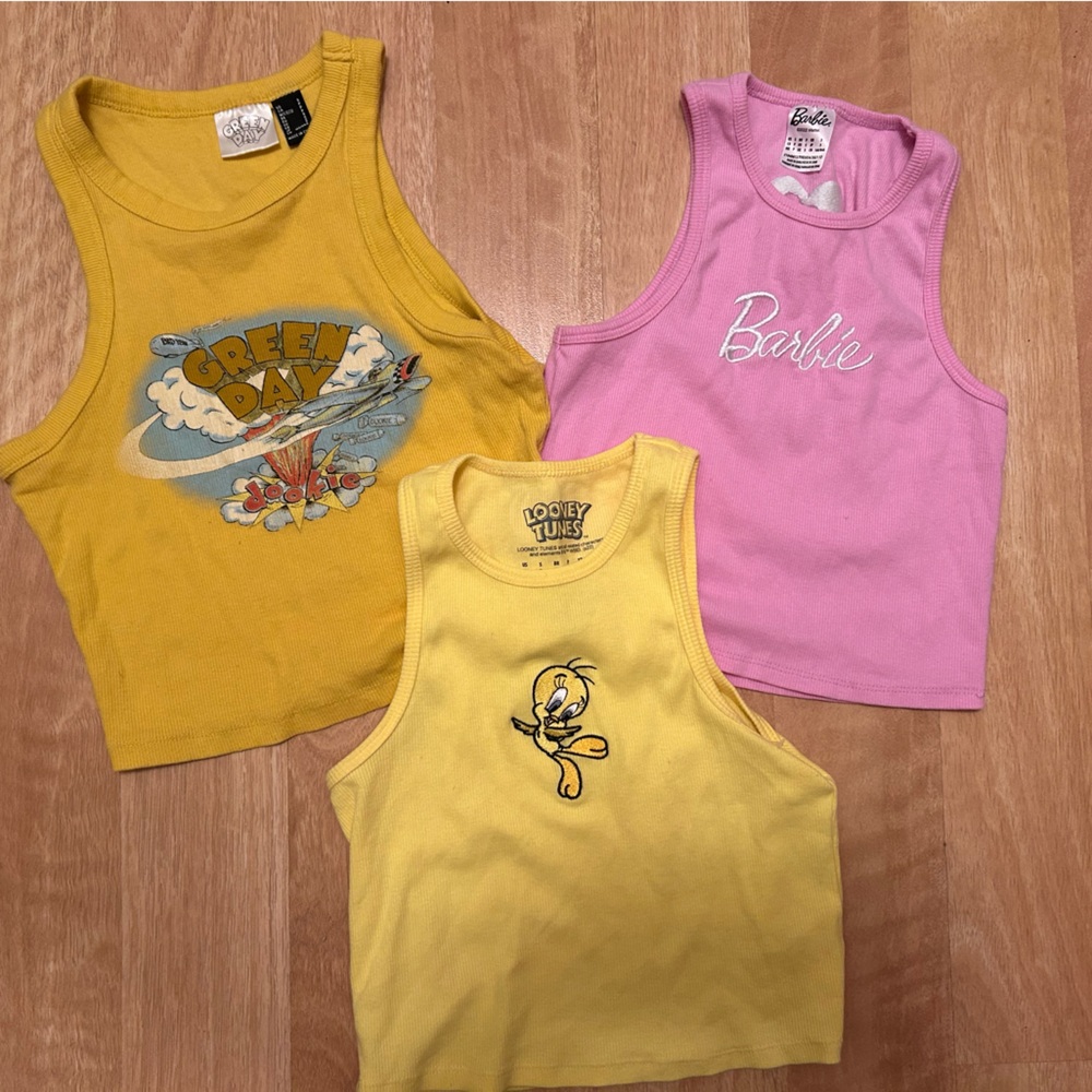 Small crop top set